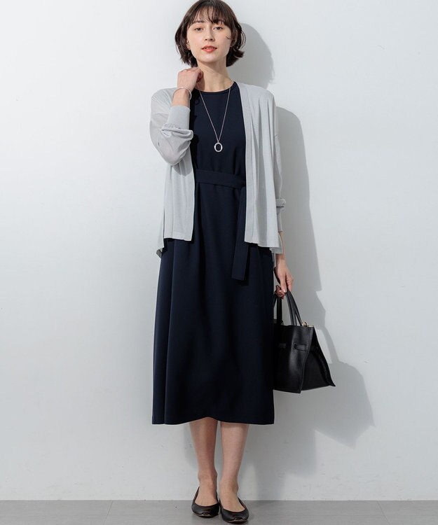 23区 【先行予約】マルチ機能 カーディガン ライトグレー系