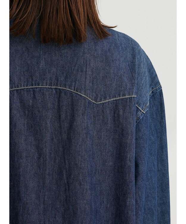 Green Parks ・ＳＵＧＡＲ　ＳＰＯＯＮ　デニムウエスタンワンピース One Wash