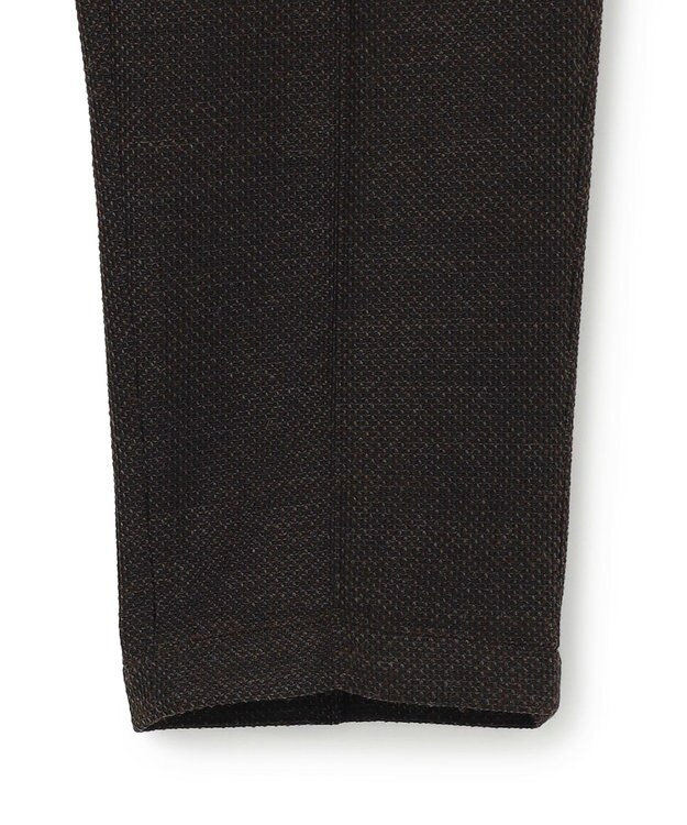 JOSEPH HOMME 【WEB・一部店舗限定】【ストレッチ】 ウールドビージャージー　ドロスト付テーパードパンツ / PEGG CONVERTIBLE ダークブラウン系