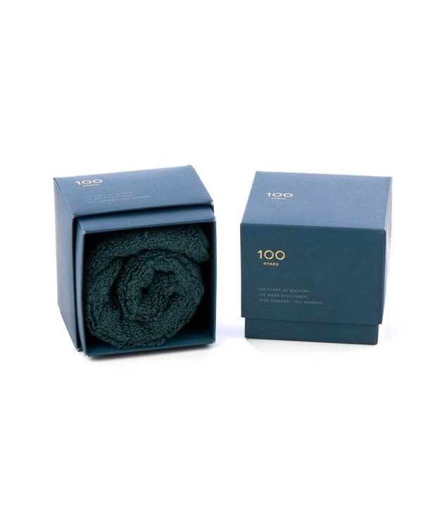 PRESENTERS ROOM 100（HYAKU） / 今治ウォッシュタオル グリーン -