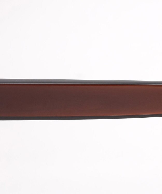 自由区 オーバル サングラス ブラウン