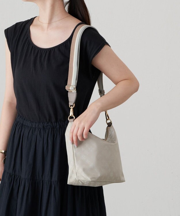 russet アレンジショルダーベルト【アイビーテープ】(CE-1146) Gray/Beige