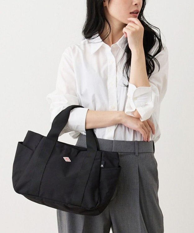 ROOTOTE 1463【仕切り+自立+撥水】SN.デリ.パルーティ.ハッスイ-A 01：ブラック