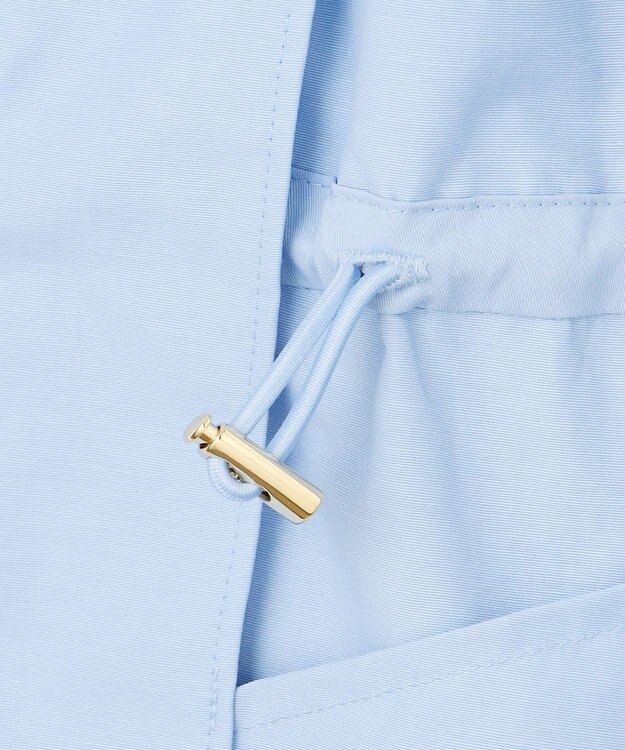 組曲 L 【2WAY】フード付き ライトアウター サックスブルー系