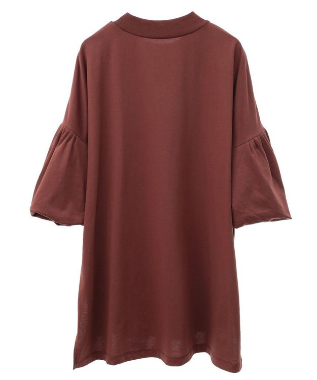 CRAFT STANDARD BOUTIQUE ランタンスリーブチュニック Brown