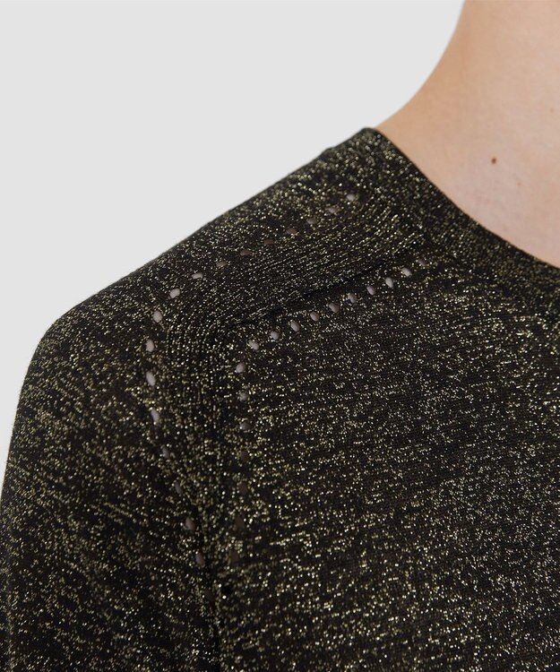 JOSEPH ルレックスニット　ショートスリーブニット Gilt