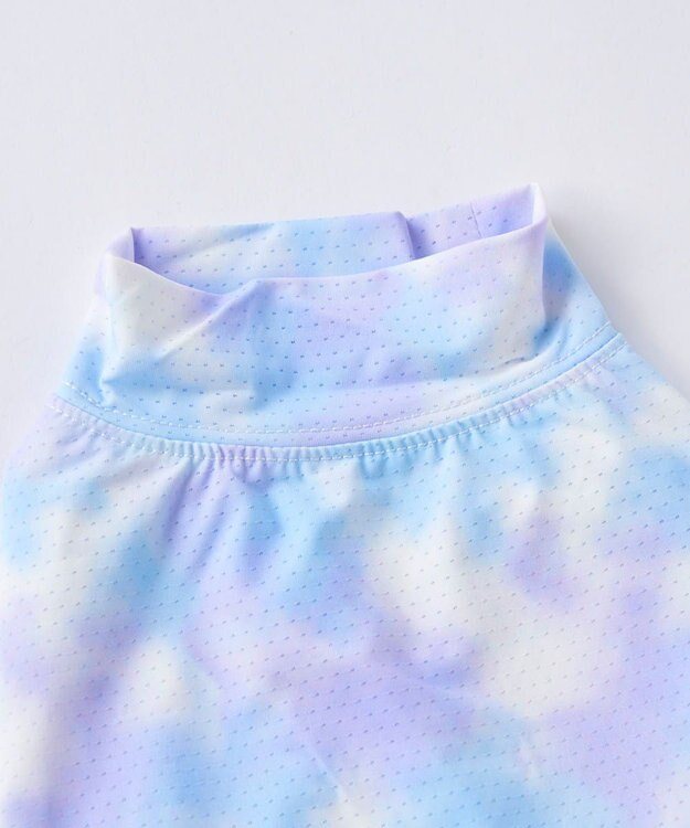 OP／FILA 【Ocean Pacific】タイダイ柄ドッグウェア ペットウェア シルバー