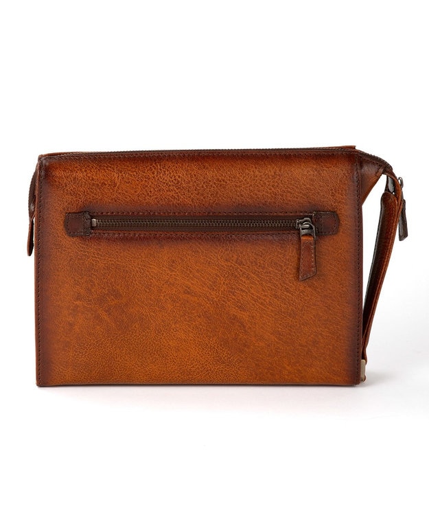 ACE BAGS & LUGGAGE LO HOMME PRESSE アルカイック 本革 日本製 セカンドバッグ 71851 ロ・オム・プレッセ ブラウン