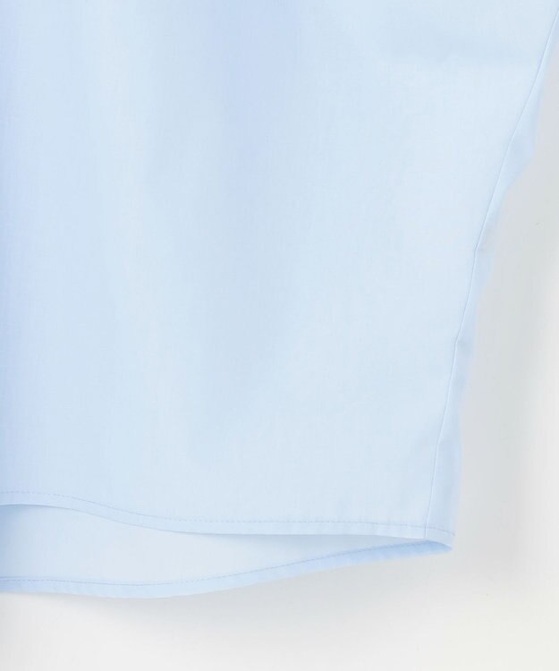 自由区 フォルム シャツ ブルー