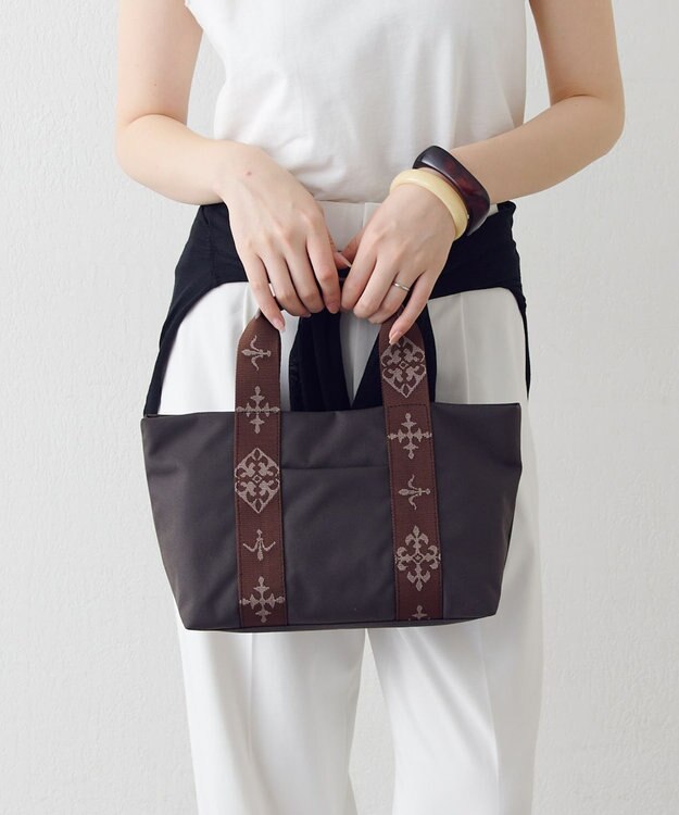 russet コーデュラナイロンデイリートートバッグ(CE-1743-WEB) D.Brown