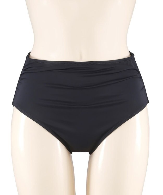 San-ai Resort（三愛水着楽園） 【WEB限定商品】【UPF50＋】ワコール共同開発ノンワイヤーなのにぷっくり美胸を作る【ダブルアップ】　ノンワイヤーAライン水着 M1 M2 L1　　【San-ai Resort（サンアイリゾート）】 ブラック