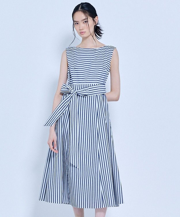 TOCCA 【星風まどかさん着用】STRIPE PARASOL ドレス ネイビー系5