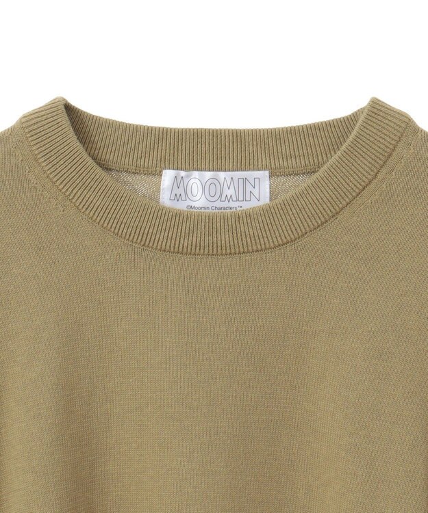 AMERICAN HOLIC Moomin 袖刺繍ニットプルオーバー Green