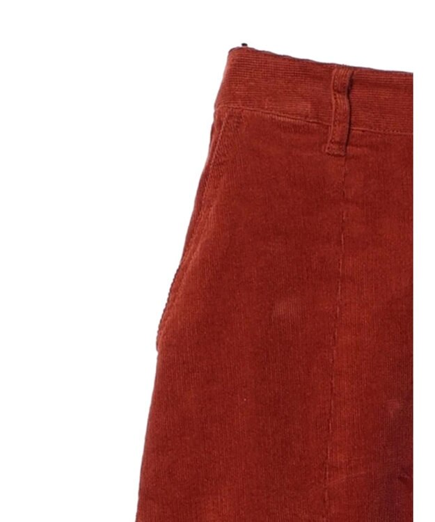 AMERICAN HOLIC コーデュロイＡラインスカート Terracotta