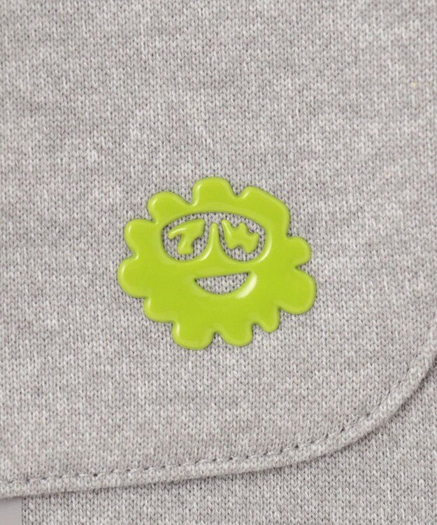 PW CIRCULUS 【WOMEN】【洗える/軽量】裏毛 ロゴ スカート ゴルフウェア レディース ライトグレー