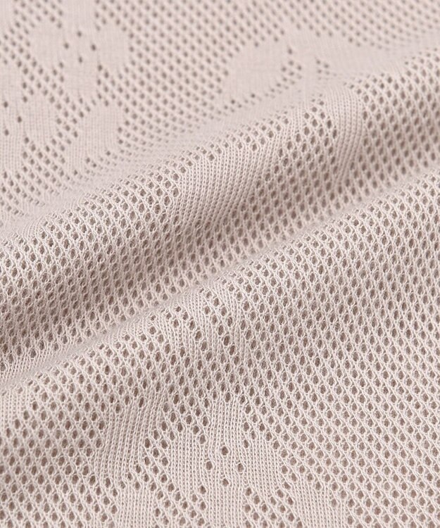 Wing カップ付きインナー　【綿100％メッシュタイプ】　身生地部綿100％　風通しよく涼しく快適　ノースリーブ　ウイング／ワコール　EL6183 ブラウン