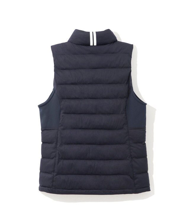 ZERO HALLIBURTON 【雑誌掲載】 ハイブリッドパデットベスト 82756 撥水 保温 裏起毛 ゴルフ ZHG-W15b ネイビー