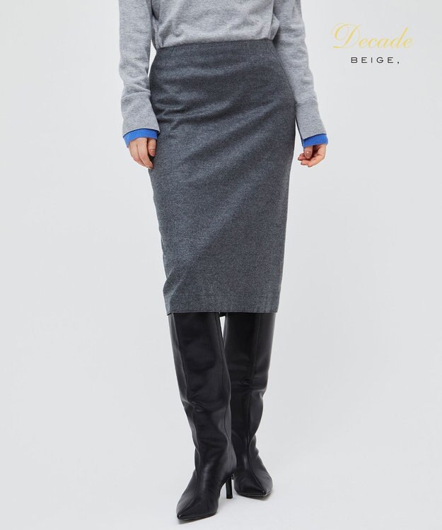 BEIGE， CORBY / タイトスカート C.Gray
