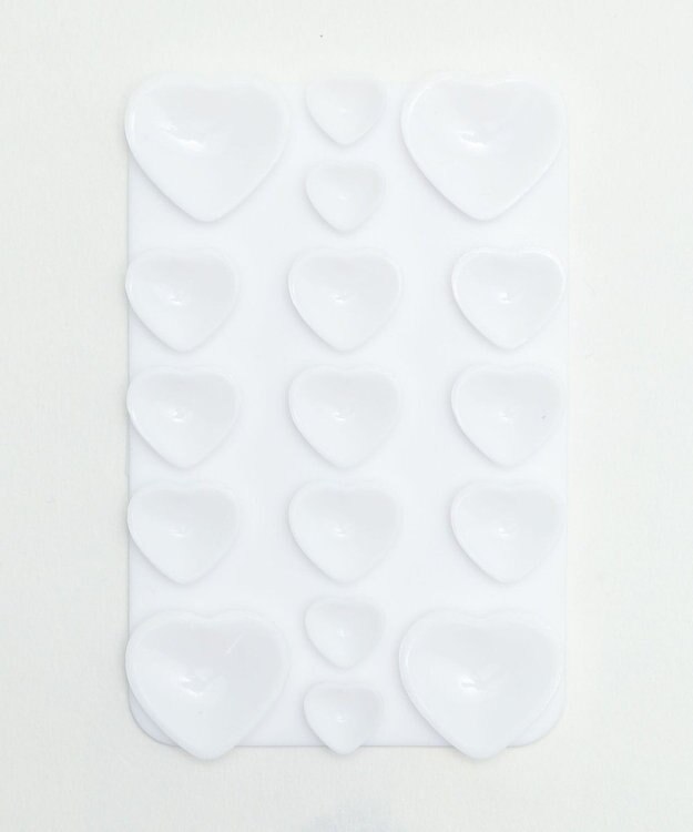 WEGO ハートマルチ吸盤シート ホワイト