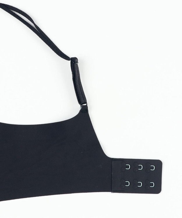 WACOAL ノンワイヤーブラ 【GOCOCi ゴコチ】 ラクなのにしっかりフィット 立体的なバストシルエット レディース ハーフトップ ブラトップ CGG233 /ワコール ブラック