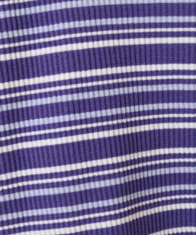 Green Parks Ｍｉｆｆｙ／マルチボーダープルオーバー Purple