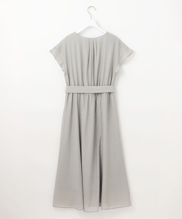 ANY SIS ドビーシアーチェック ワンピース ミント