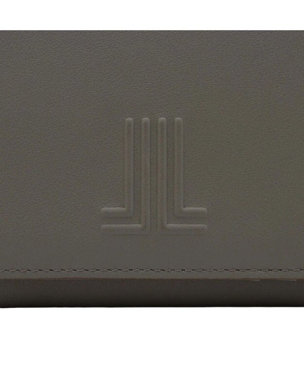 LANVIN en Bleu イエナ 二つ折り中ボックス財布 グレー