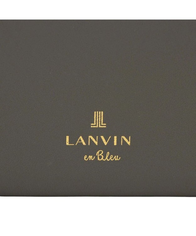 LANVIN en Bleu イエナ 二つ折り中ボックス財布 グレー