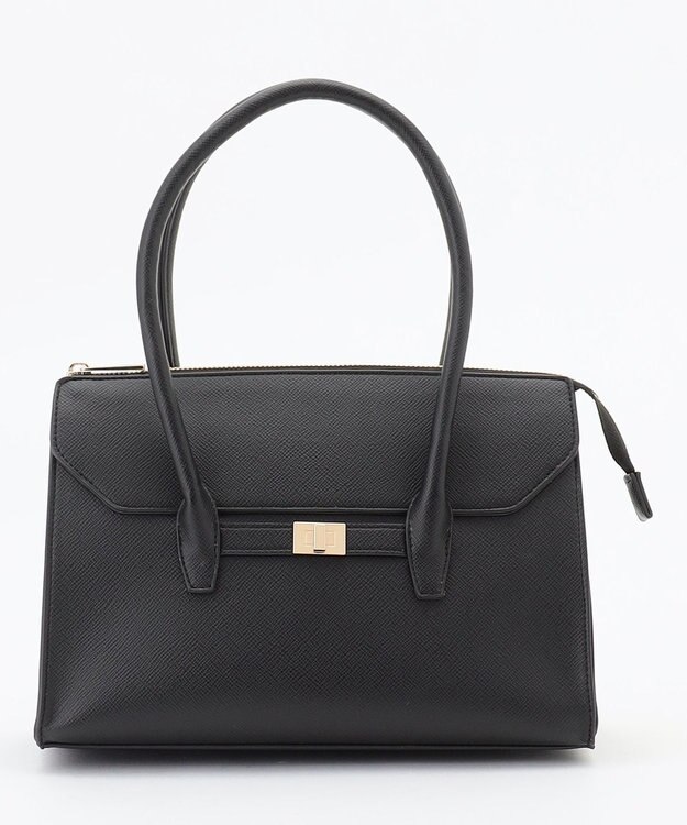 ANY SIS ダブルハンドルトート バッグ ブラック