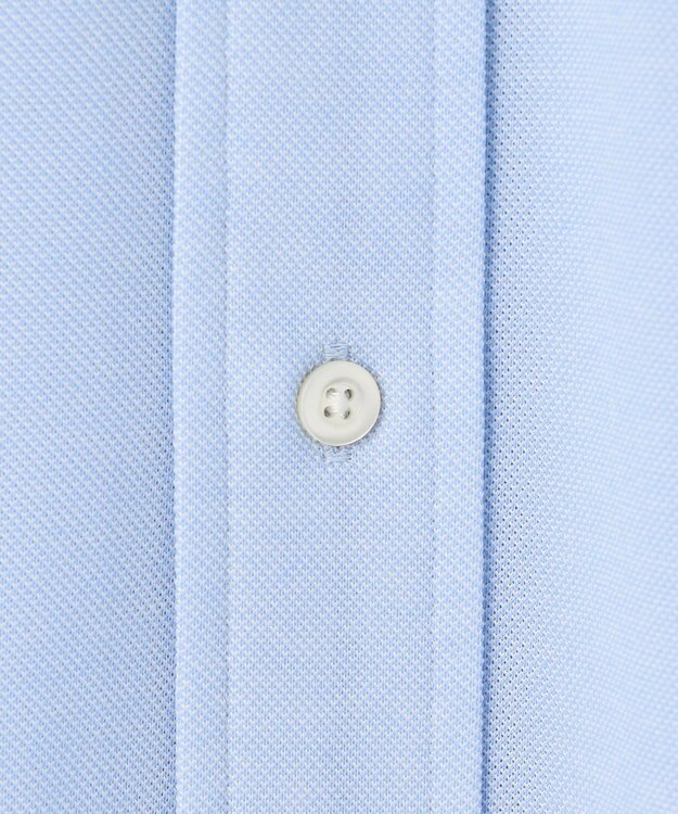 J.PRESS MEN 【夏に嬉しい高機能】カノコインレイパッチポケット シャツ/B.D. サックスブルー系