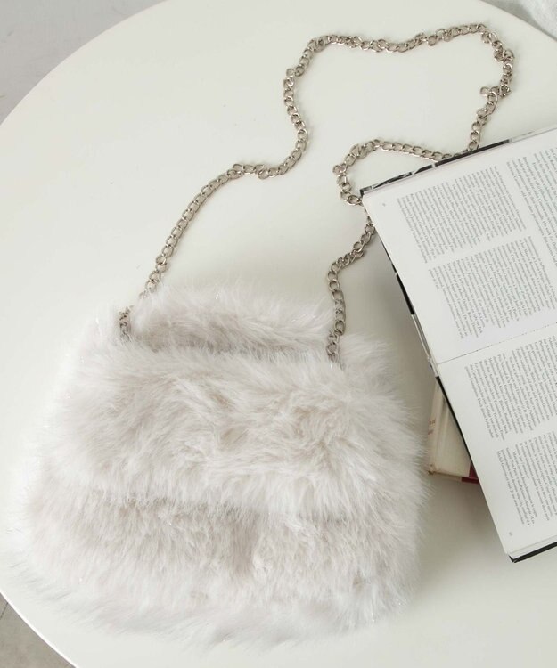 WEGO ファーフラップショルダー 柄1