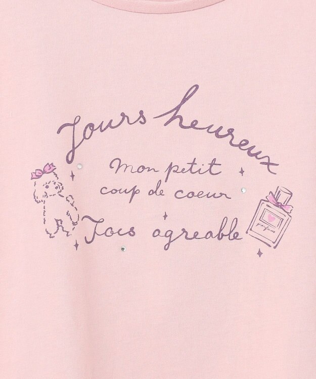 ANY KIDS セーラーカラー Tシャツ ピンク