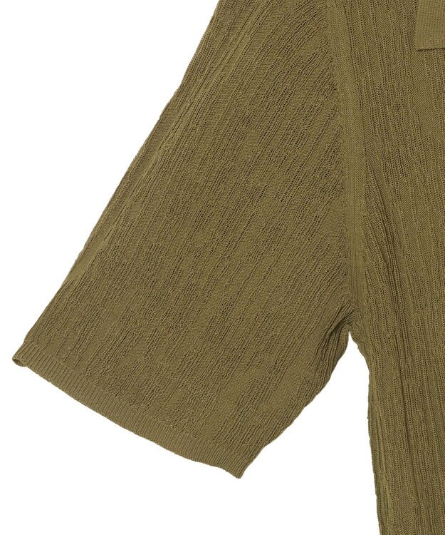 JOSEPH クリンクルヴィスコース　ポロトップ Fig Leaf