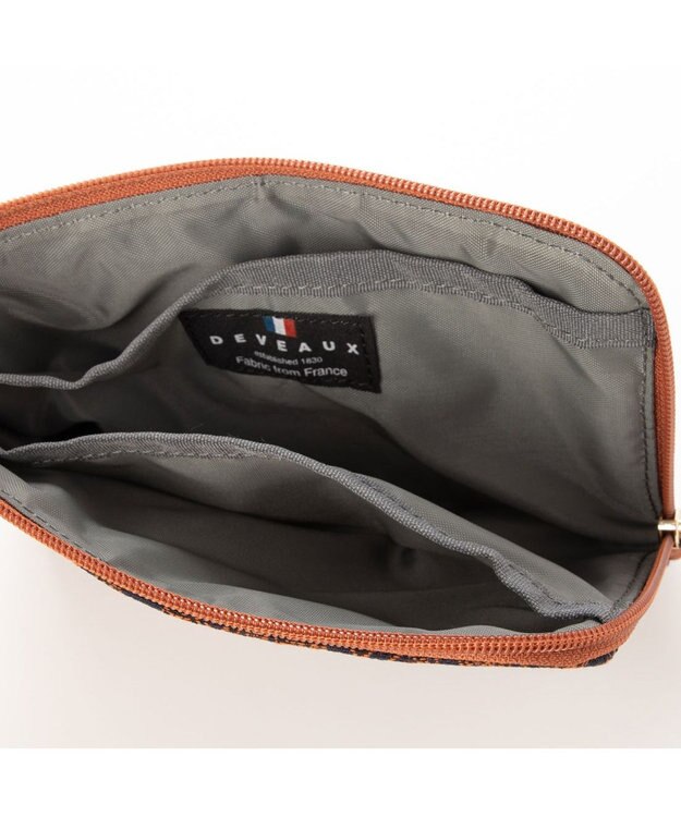 LA BAGAGERIE 【DEVEAUX】ペイズリーナチュラルトート レンガブラウン