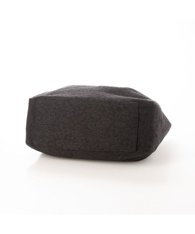 LA BAGAGERIE 【DEVEAUX】ペイズリーナチュラルトート ブラック