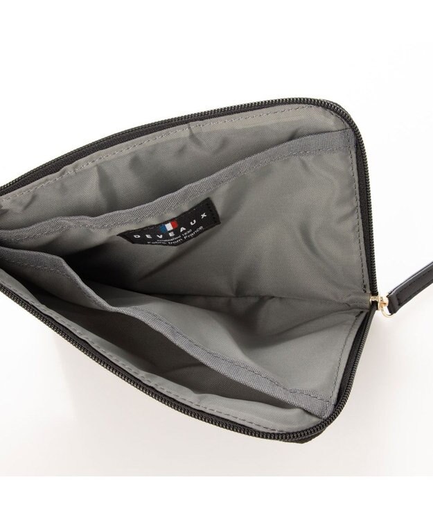 LA BAGAGERIE 【DEVEAUX】ペイズリーナチュラルトート ブラック