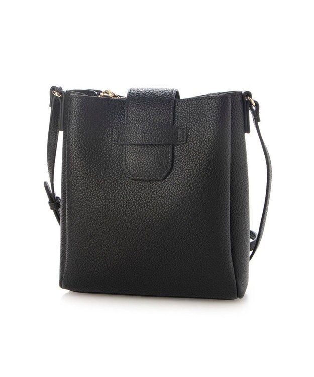 UNBILLION 【テレビ ドラマ着用アイテム】カシュカシュ cachecache / 3つ口縦型ショルダーバッグ ブラック