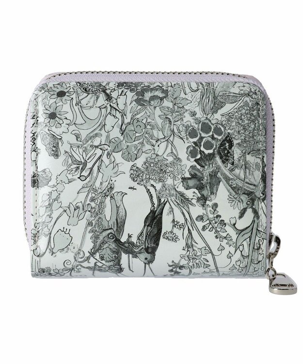 tsumori chisato CARRY Together ラウンドファスナー2つ折り財布 ブラック