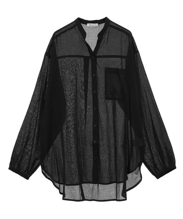 CRAFT STANDARD BOUTIQUE ヴィンテージボイルスキッパー長袖シャツ Black