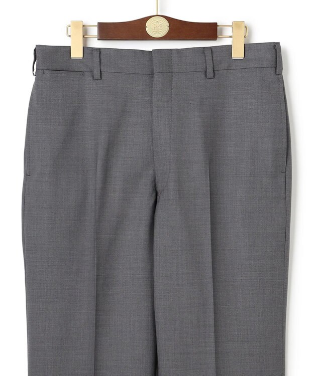 J.PRESS MEN 【J.PRESS ORIGINALS】Peppin Mertno Tropical Piped Stem Trousers / Japan Made ライトグレー系