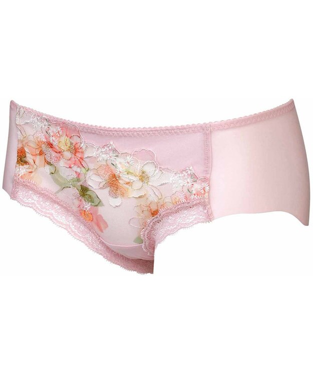 WACOAL ボーイレングス ショーツ 【ハグするブラ】 BRB498とペア はきこみ丈あさめ 全方向ストレッチ(バック) レディース PRA698 /ワコール ピンク