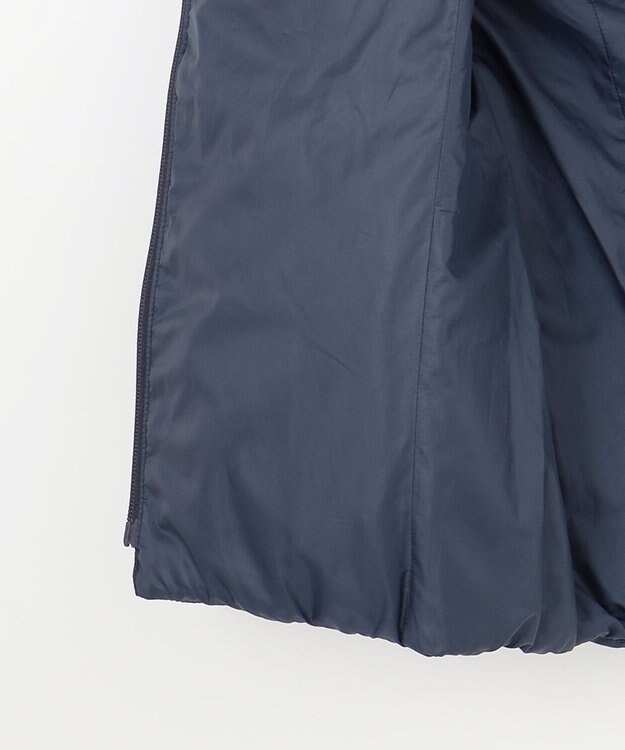 23区GOLF 【WOMEN】ライトダウンベスト 軽量で動きやすい 見た目すっきり毛羽立たない薄手仕様 ネイビー系