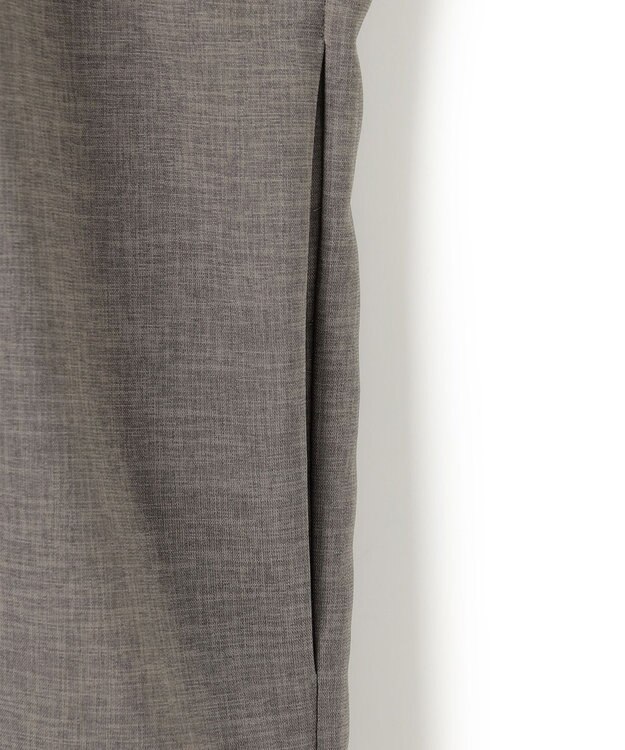 BEIGE， 【洗える/接触冷感/速乾/UVケア対応】BATEAU / スタンドカラードレス C.Gray