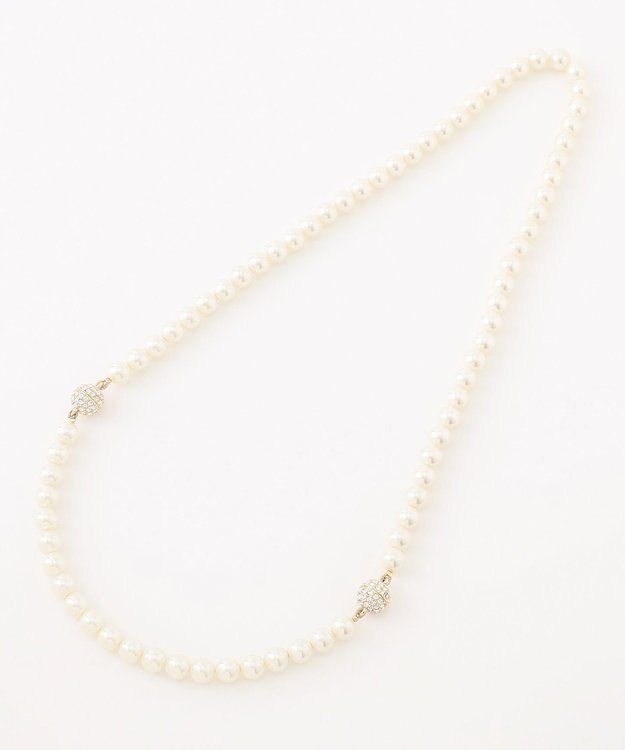 23区 【好評につき追加/VERY3月号掲載】3WAY パール ネックレス ゴールド系