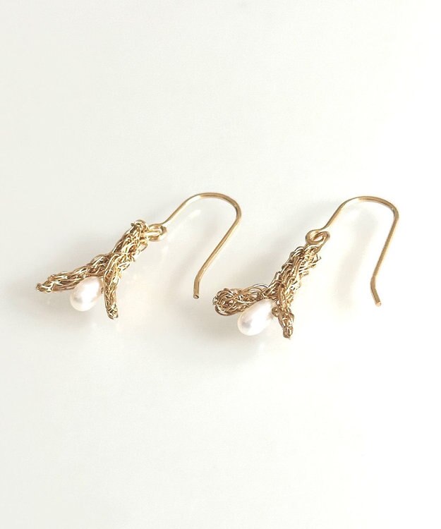 CASUMINO KINOMI pearl ピアス gold
