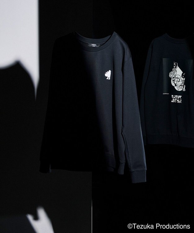 JOSEPH HOMME ブラック・ジャック×JOSEPH HOMME　BACK PRINT LONG SWEAT ブラック系