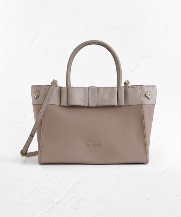 TOCCA NOBLE RIBBON NYLONBAG ナイロンバッグ ベージュ系