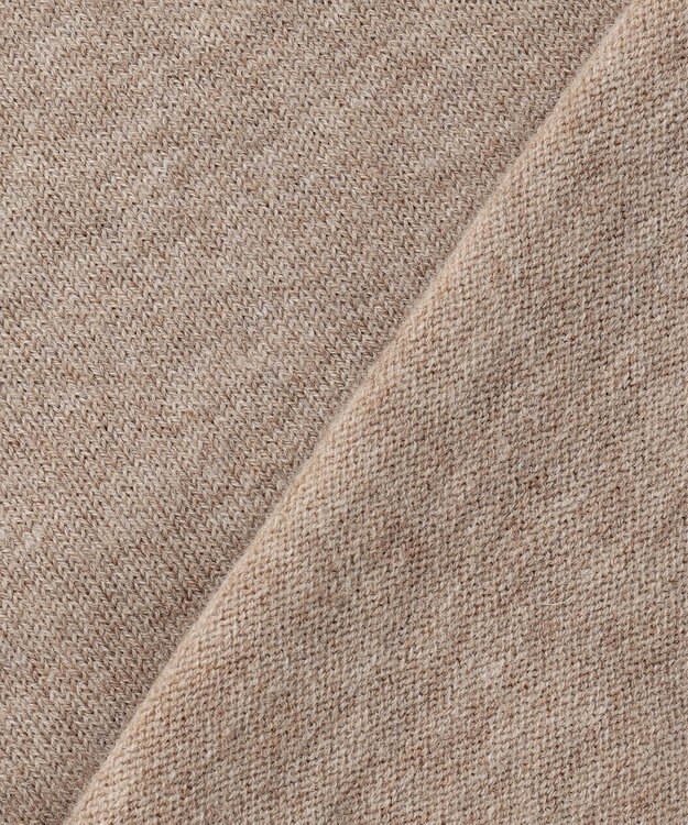 自由区 S 【SHIHOさん着用】ウールハイゲージVネック ニット ベージュ