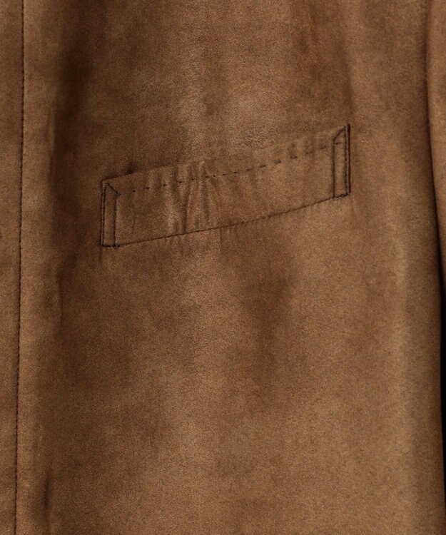 JOSEPH ABBOUD 【キングサイズ・軽量/スウェードタッチ/撥水】ライトスウェード ジャケット キャメル系