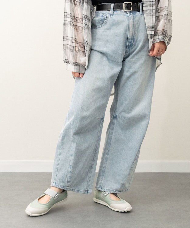 Bridget Birkin 【PARADIS COULEUR】ロープロファイルメリージェーンスニーカー グリーンコンビ